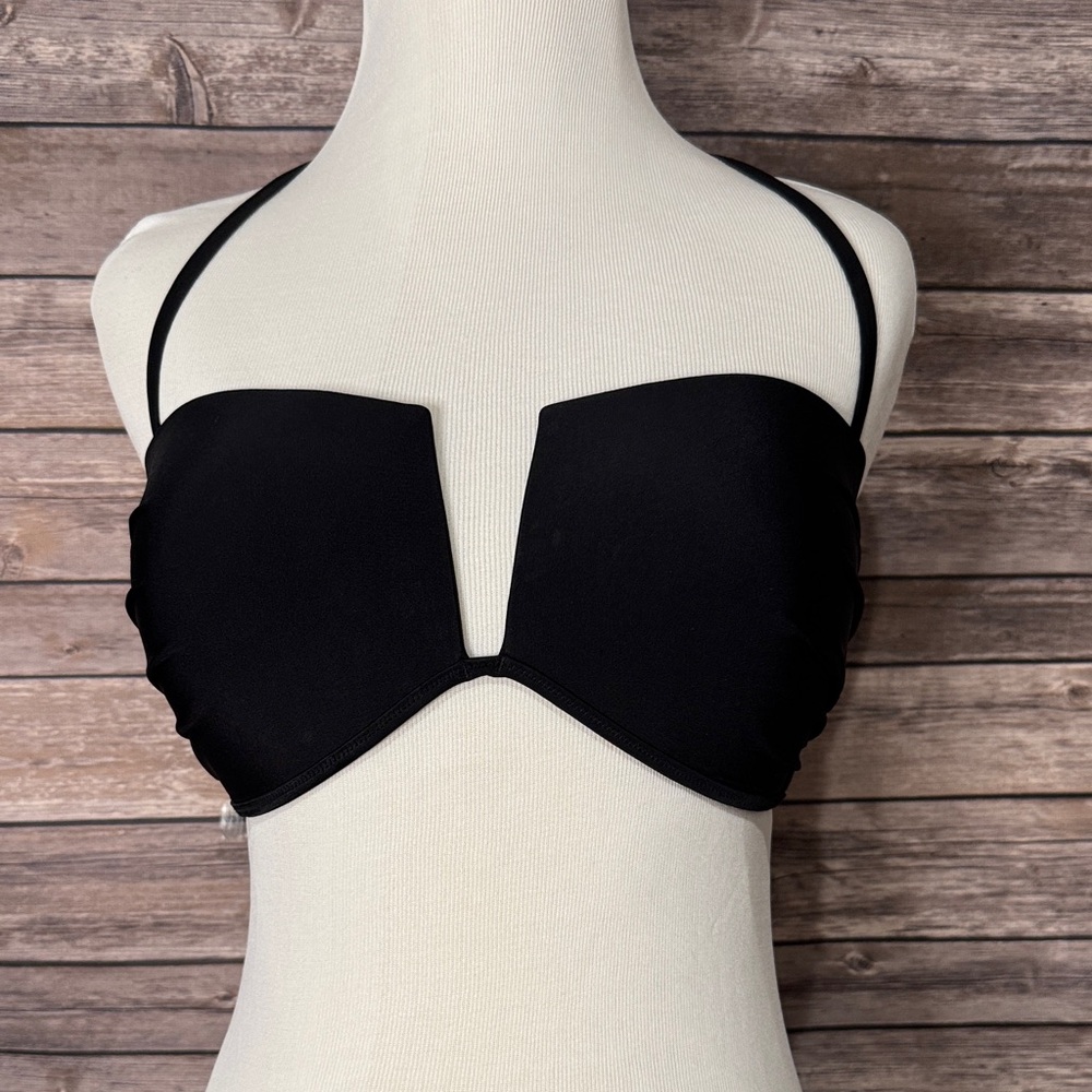 Black Strap/Strapless Bikini Top